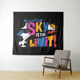 Tenture Casse-Noisette Snoopy Sky Is The Limit Graduation