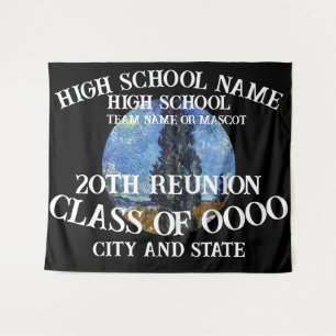 Tenture Célébration Classe de finissants Retraite 2024 Bat