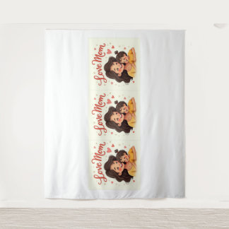 Tenture Célébrez l'amour de maman avec une douceur