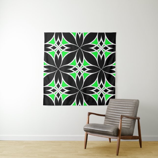 Tenture Celtic Miroir ( Vert ) (En situation)