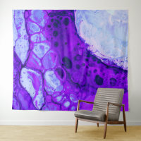 *~* Cercle Abstrait Noir Bleu brun noir Magenta