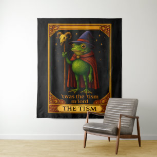 Tenture C'était Le 'Tisme M'Lord Grenouille Mème Sensibili