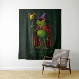 Tenture C'était Le 'Tisme M'Lord Grenouille Mème Sensibili