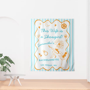 Tenture Cette Femme Est Une Showgirl Bach Era Bachelorette