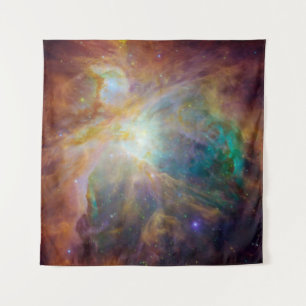 Tenture Chaos au cœur du composite Spitzer Hubble d'Orion
