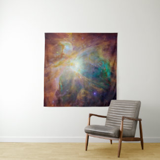 Tenture Chaos au cœur du composite Spitzer Hubble d'Orion