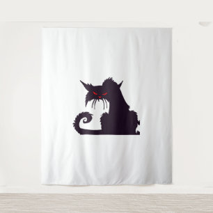 Tenture Chat d'Halloween