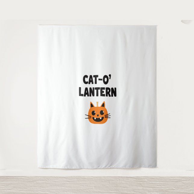Tenture Chat-O'-Lanterne 3 (Devant)