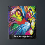 Tenture Chat pop art rétro ajouter la décoration murale<br><div class="desc">conception par www.etsy.com/Shop/mitkozh</div>