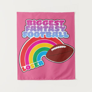 Tenture Châtiment du plus grand Imaginaire de football