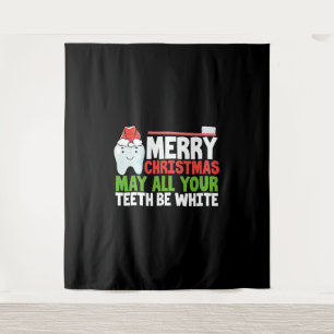 Tenture Chemises dentistes de Noël Chemise dentaire de Noë