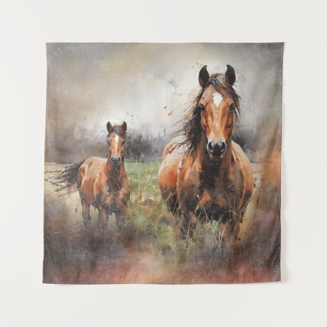 Tenture Cheval (Devant)