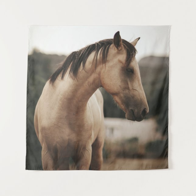 TENTURE CHEVAL BROWN (Devant)