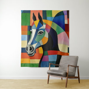 Tenture Cheval des couleurs
