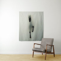 Cheval Perçant le Brouillard - Art Abstrait