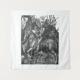 Tenture Chevalier Mort Diable Albrecht Durer gravure art p