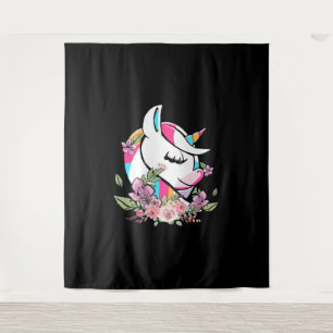 Tenture Chevaux de licorne