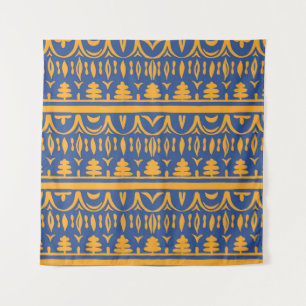 Tenture Chevrons africains : Motif tribal ethnique