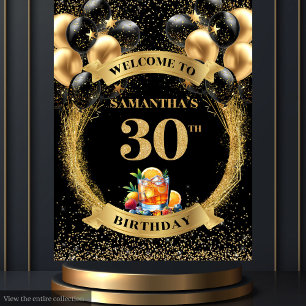 Tenture Chic 30e anniversaire Whiskey Celebration Tapestry