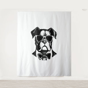 Tenture Chien de boîte