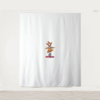 Tenture Chihuahua clown - Chien de cirque amusant