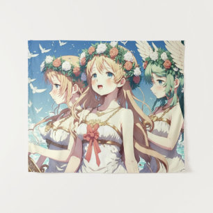 Tenture Chœur d'anime