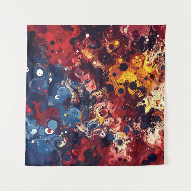 Tenture Chroniques cosmiques (Devant)