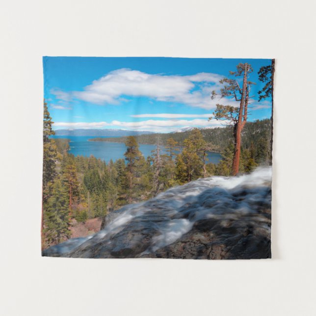 Tenture Chutes de Eagle Creek, South Lake Tahoe (Devant (Horizontal))