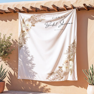 Tenture CIERA Bohème Herbe des Pampas Mariage