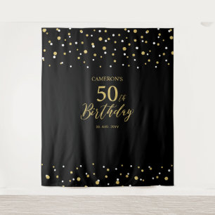Tenture Cinquante Fond de fête d'anniversaire 50 ans Gol