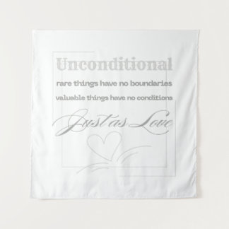 Tenture Citation d'amour inconditionnel