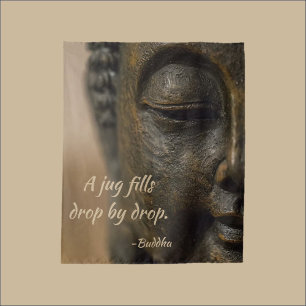 Tenture Citation de Bouddha Zen