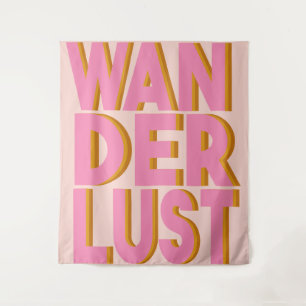 Tenture Citation de Wanderlust Design en rose