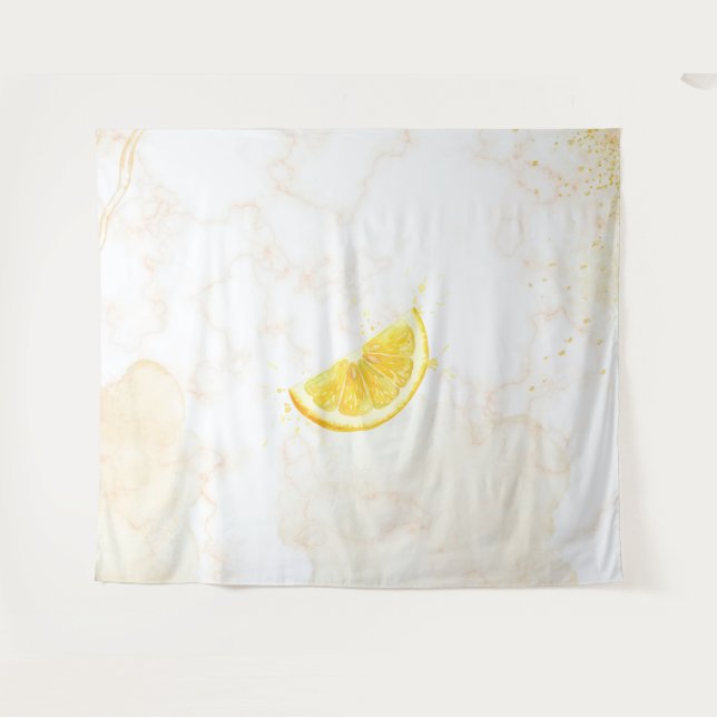 Tenture Citron (Devant (Horizontal))