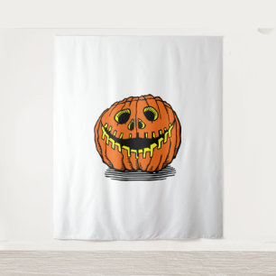 Tenture citrouille d'halloween