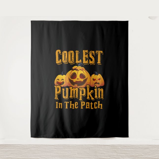 Tenture Citrouille le plus frais dans le Patch Halloween d (Devant)