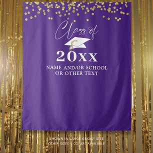 Tenture CLASSE D'Études De Confetti Couleur Personnalisée