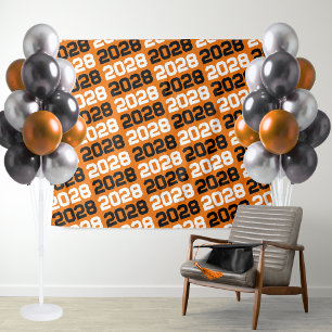 Tenture Classe Orange et Noir - Classement de l'année Cont