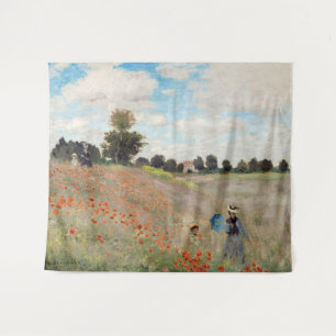 Tenture Claude Monet - Champ de coquelicots