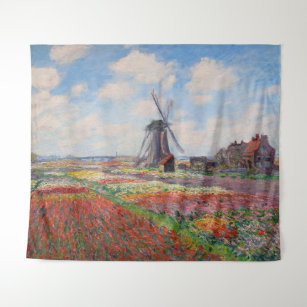 Tenture Claude Monet - Champ de Tulipes en Hollande