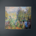Tenture Claude Monet - Coin du jardin à Montgeron<br><div class="desc">Coin du jardin à Montgeron / Coin de jardin a Montgeron - Claude Monet,  Huile sur toile,  1876</div>