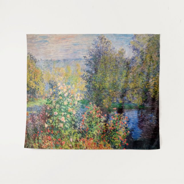 Tenture Claude Monet - Coin du jardin à Montgeron (Devant (Horizontal))