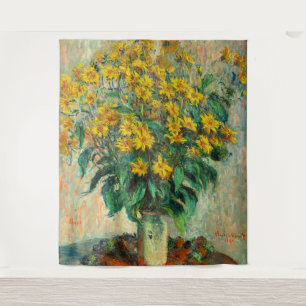 Tenture Claude Monet - Fleurs de topinambour