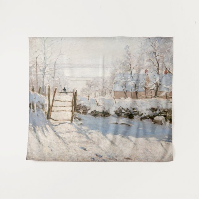 Tenture Claude Monet - La Pie (Devant (Horizontal))