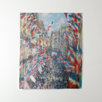 Claude Monet - La Rue Montorgueil - Paris