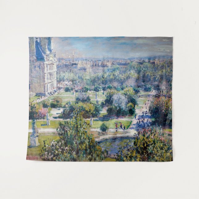 Tenture Claude Monet - Les Jardins des Tuileries (Devant (Horizontal))