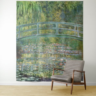 Tenture Claude Monet Pont Japonais Art Nymphéa