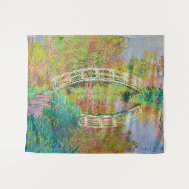 Tenture Claude Monet - Pont Japonais, Giverny (Devant (Horizontal))