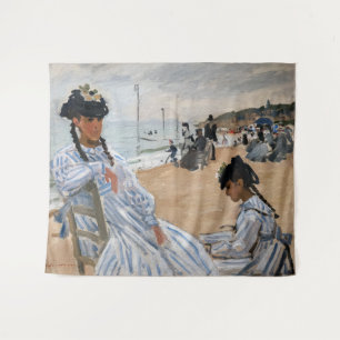 Tenture Claude Monet - Sur la plage à Trouville