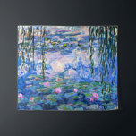 Tenture Claude Monet - Water Lilies, 1919,<br><div class="desc">Célèbre peinture de Water Lilies,  1919,  par Claude Monet</div>